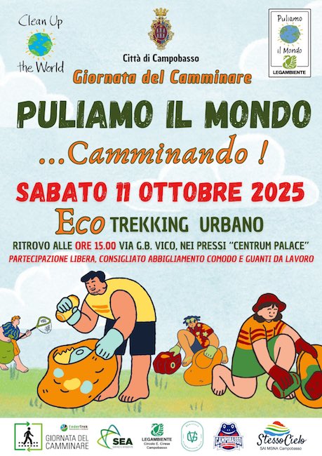puliamo il mondo 11 ottobre 2025