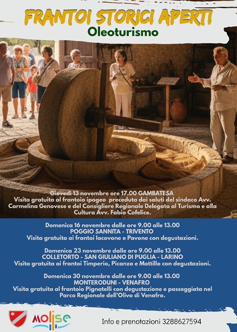 Frantoi storici aperti