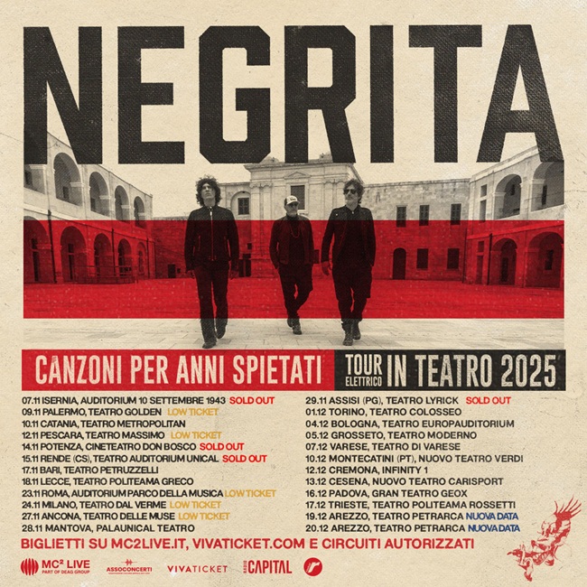 Negrita Canzoni per ani spietati