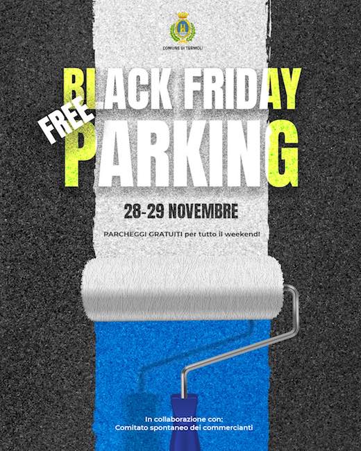 black friday free parking