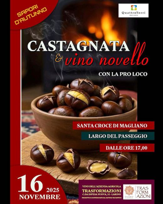 castagnata vino novello santa croce di magliano 2025