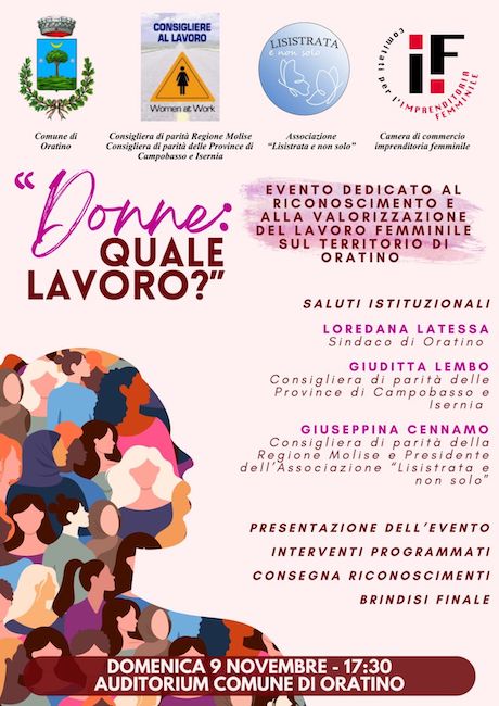 donne quale lavoro oratino