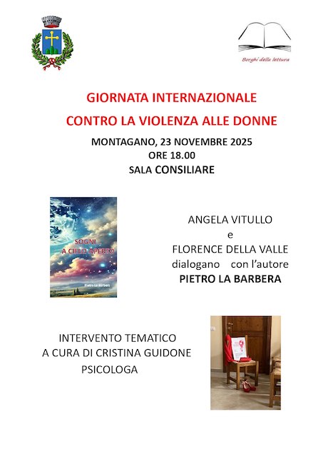 eventi montagano 23 novembre 2025