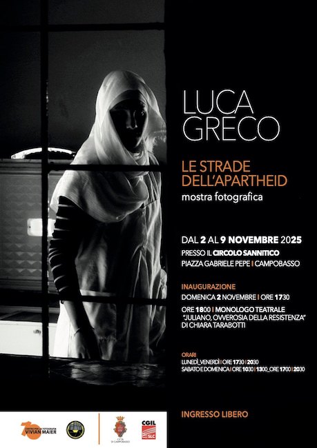 le strade dell'apartheid mostra