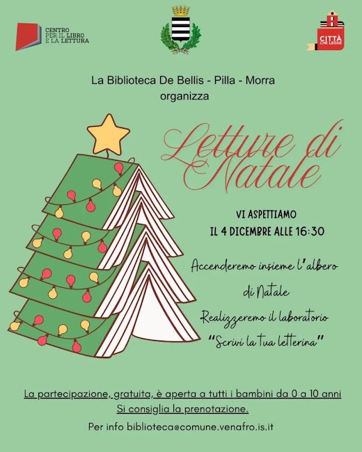 letture di natale 2025 venafro