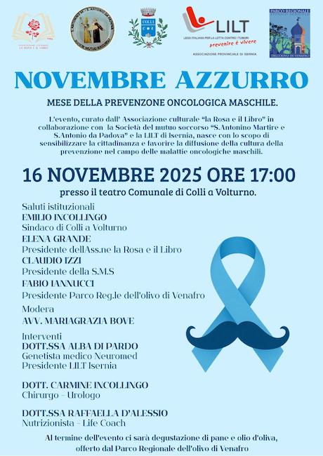 novembre azzurro 2025