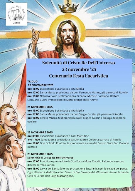 solennità Cristo Re Rotello