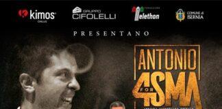 Antonio for 4SMA: serata benefica a Isernia Antonio 4sma