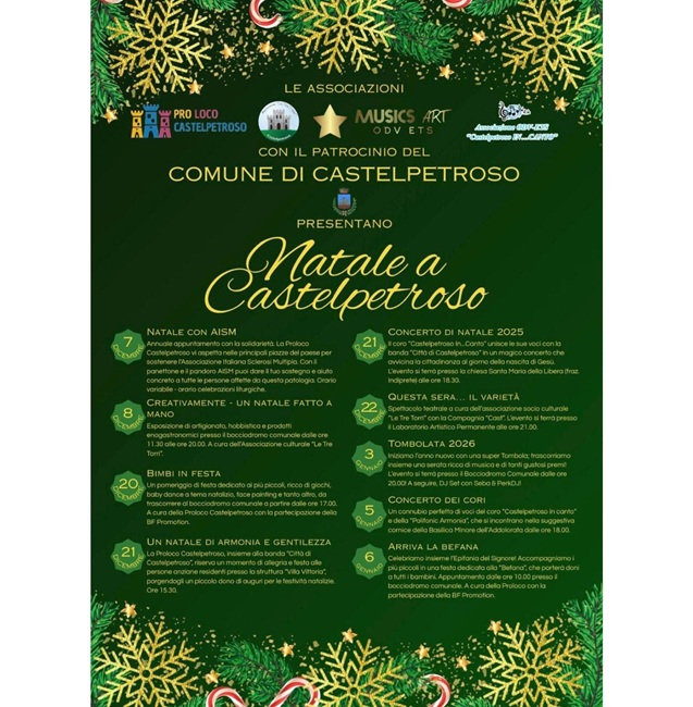 Castelpetroso Natale 2025