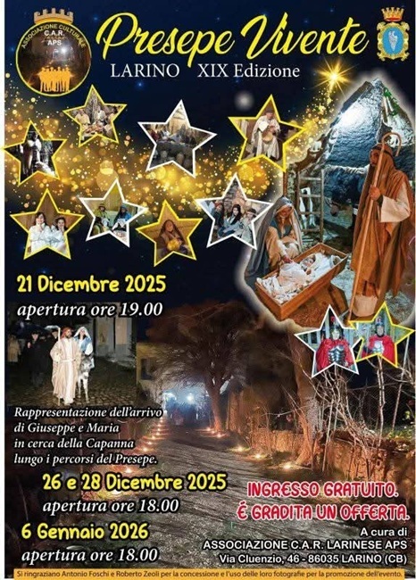 Presepe vivente Larino