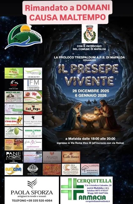 Presepe vivente Mafalda