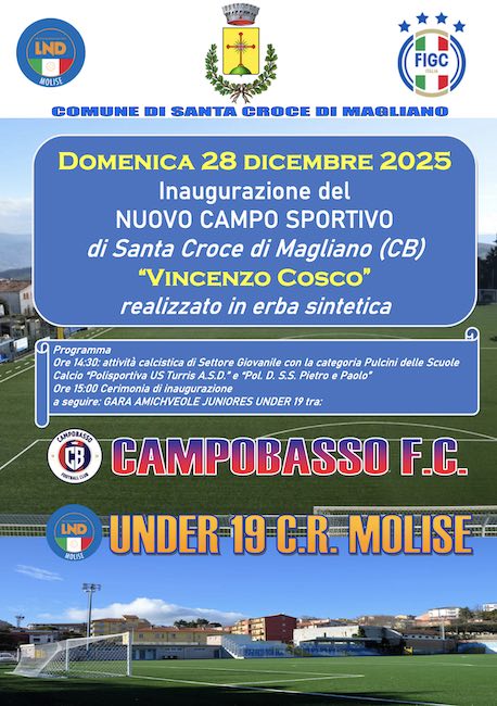 campobasso vs molise 28 dicembre 2025