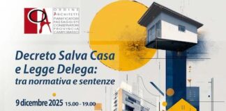 Campobasso, convegno sul Decreto Salva Casa e Legge Delega: focus sul nuovo Testo Unico dell’Edilizia decreto salva casa 9 dicembre 2025