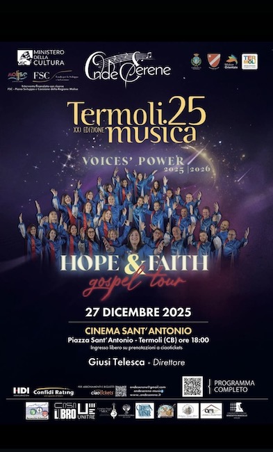 hope & faith 27 dicembre 2025