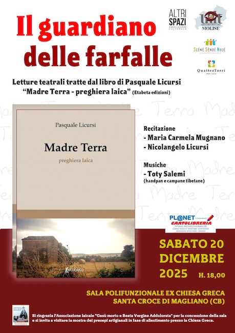 il guardiano delle farfalle 20 dicembre 2025