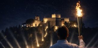 il viaggio della fiamma olimpica 1 gennaio 2026