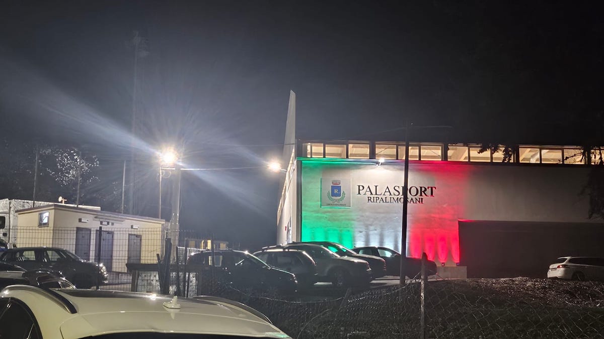 inaugurazione palasport esterno