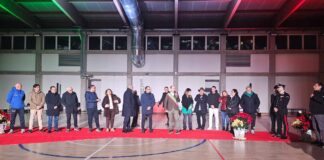 inaugurazione palasport interno