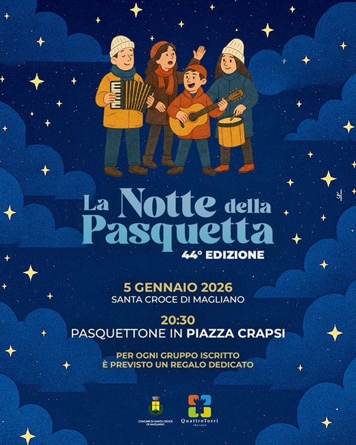 La notte della Pasquetta Santa Croce di Magliano