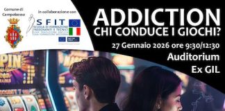 addiction campobasso 27 gennaio 2026