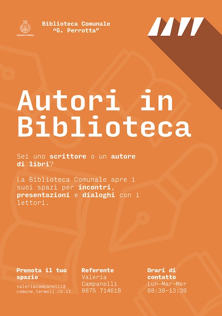 autori in biblioteca
