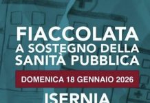 fiaccolata sanità pubblica isernia