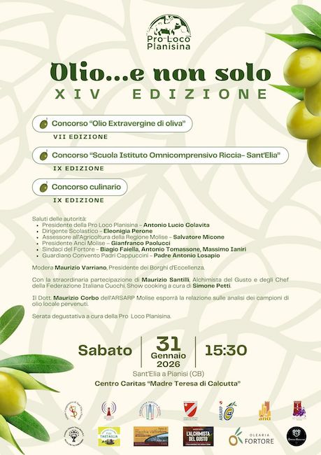 olio e non solo 31 gennaio 2026