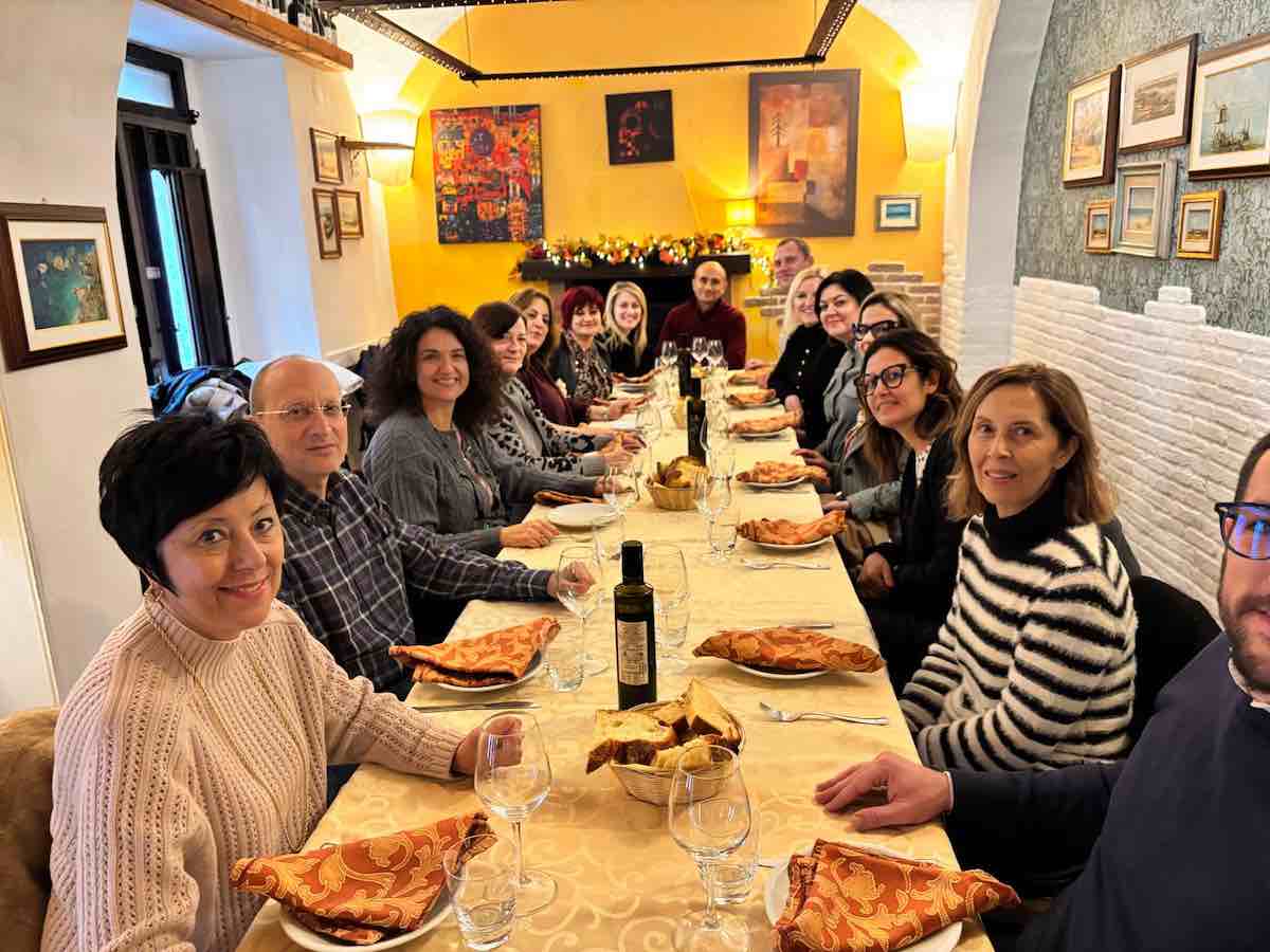 pranzo alfano perrotta docenti lituani