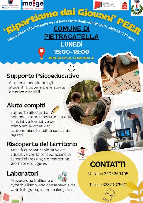 ripartiamo dai giovani peer