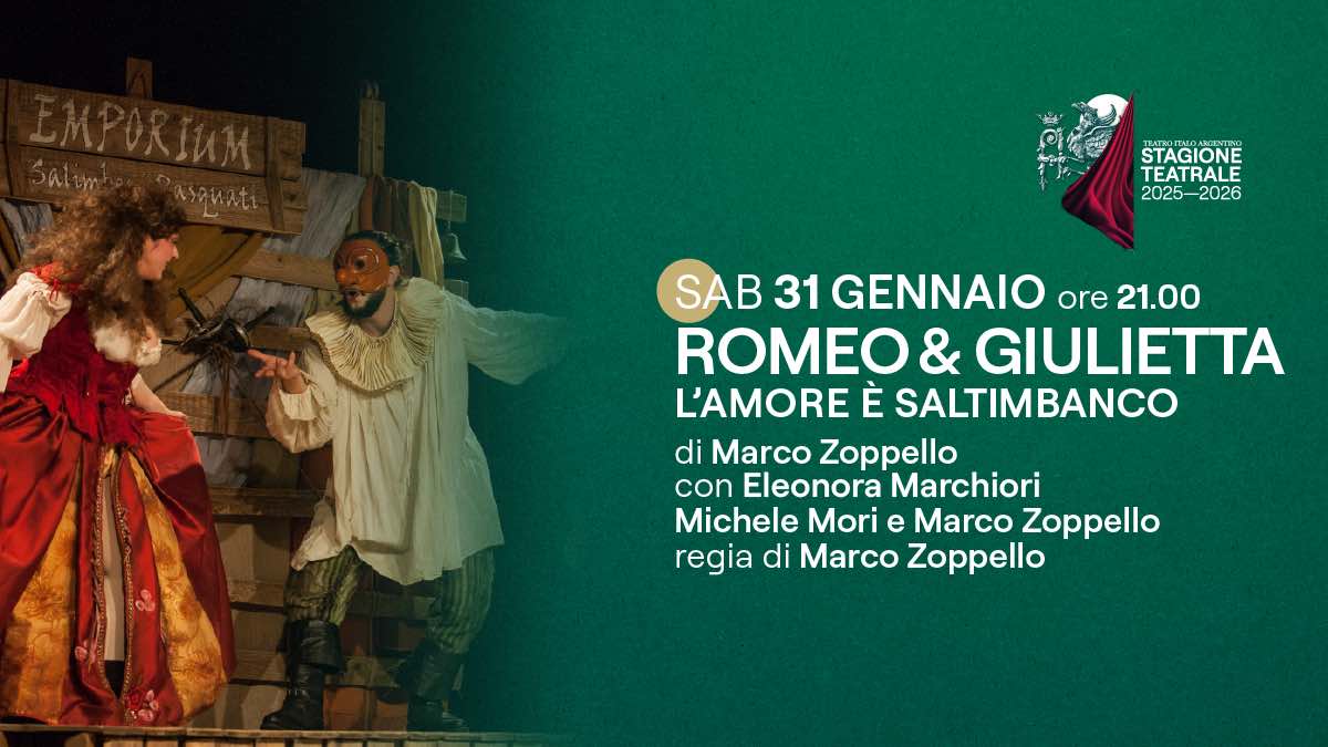 romeo e giulietta 31 gennaio 2026