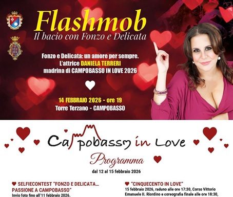 Eventi Molise 14 febbraio 2026: gli appuntamenti del giorno Campobasso in love
