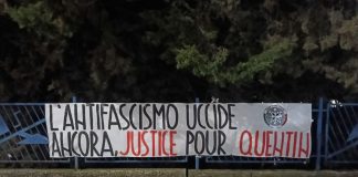 “L’antifascismo uccide ancora”: striscioni commemorativi a Campobasso, Isernia e Larino