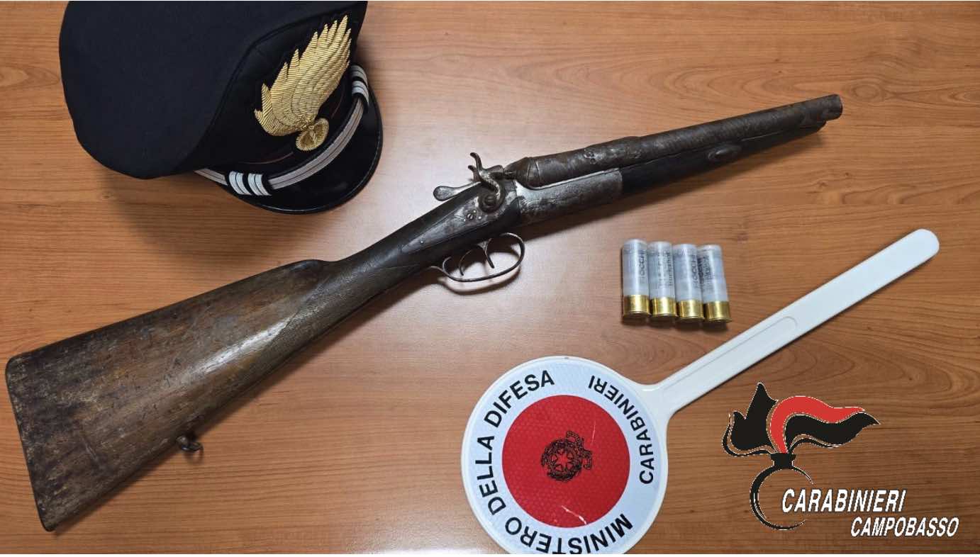 arma clandestina sequestrata