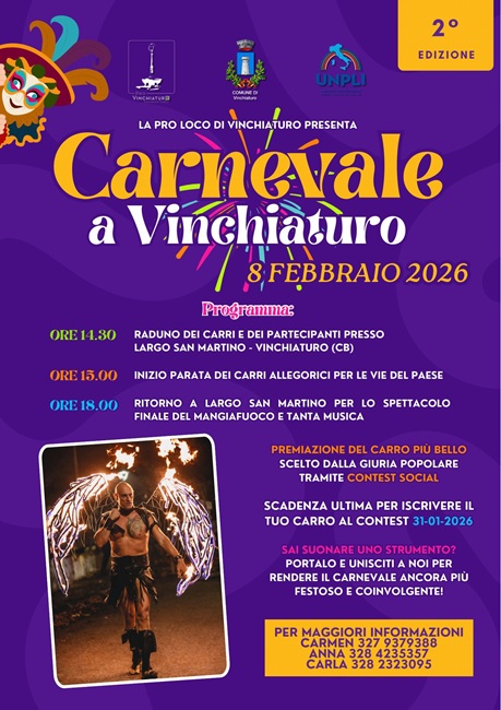 carnevale vinchiaturo