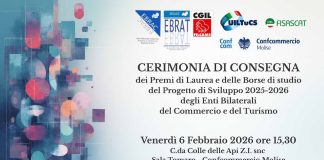 Cerimonia di consegna dei Premi di Laurea e delle Borse di studio del Progetto di Sviluppo 2025-2026 degli Enti Bilaterali del Commercio e del Turismo