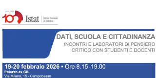 Campobasso ospita “Dati, Scuola e Cittadinanza” il 19 e 20 febbraio dati scuola cittadinanza