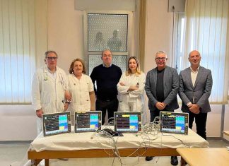 La F.I.S. dona sei monitor al reparto di Medicina Interna del San Timoteo donazione monitor reparto medicina