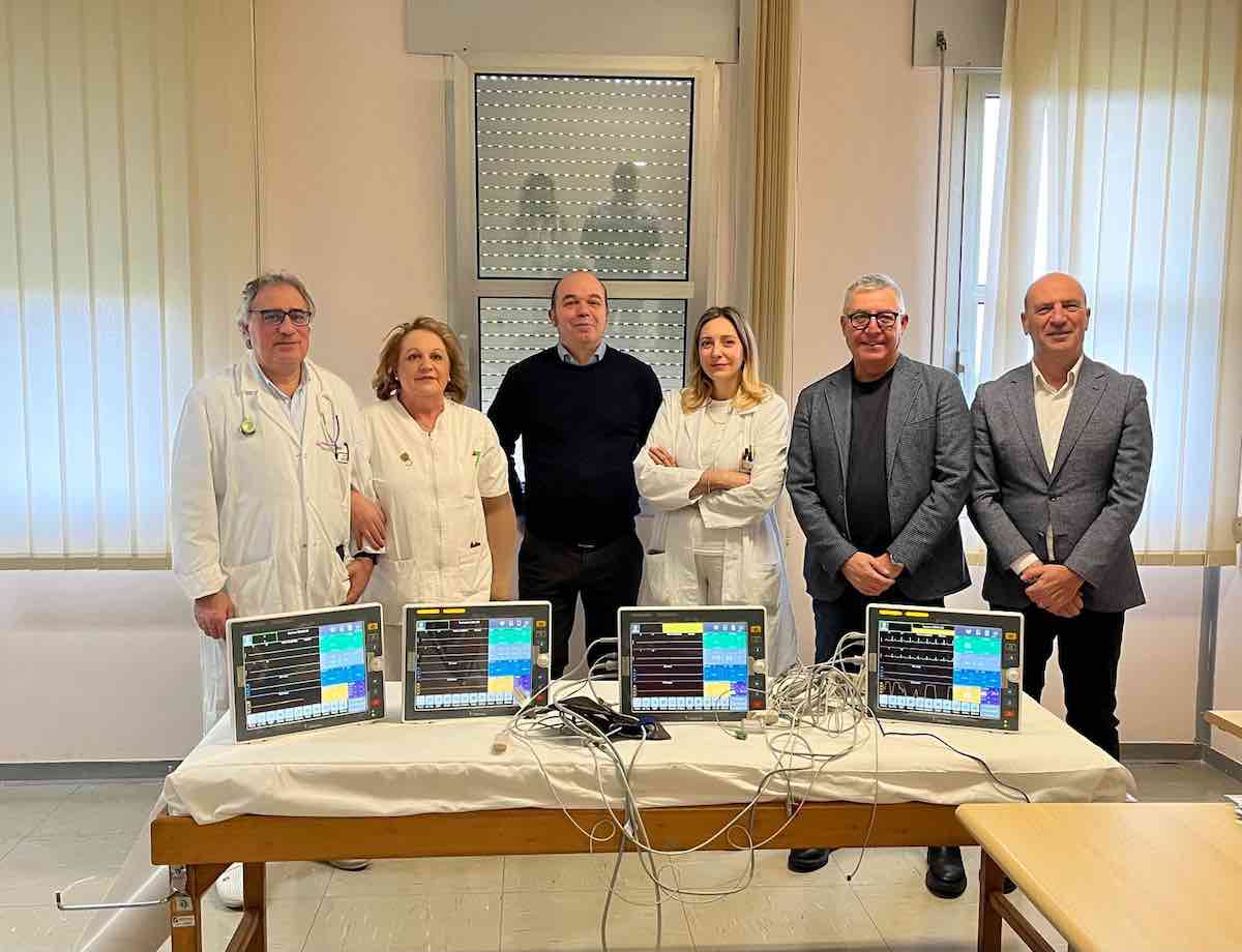 donazione monitor reparto medicina