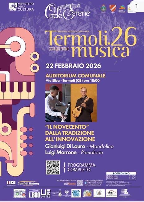 il novecento 22 febbraio 2026