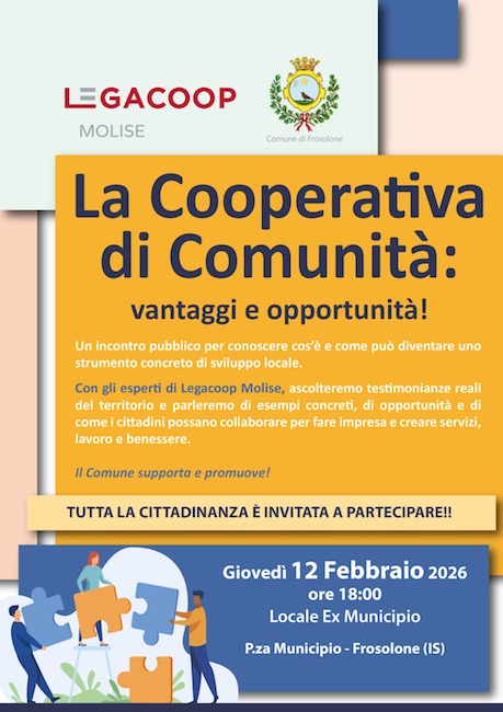 la cooperativa di comunita 12 febbraio 2026