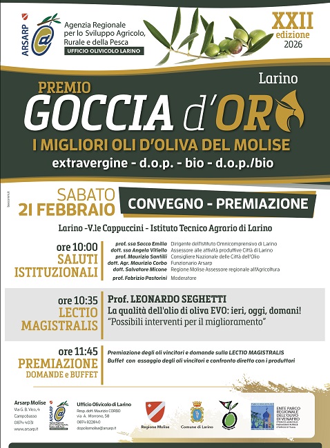 locandina goccia d'oro 2026