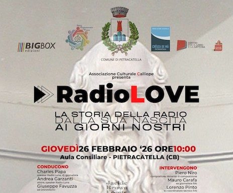 Eventi Molise 26 febbraio 2026: mostre e cultura in primo piano radiolove 26 febbraio 2026