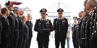 Il Generale Feroce in visita al Comando Carabinieri di Campobasso visita generale feroce