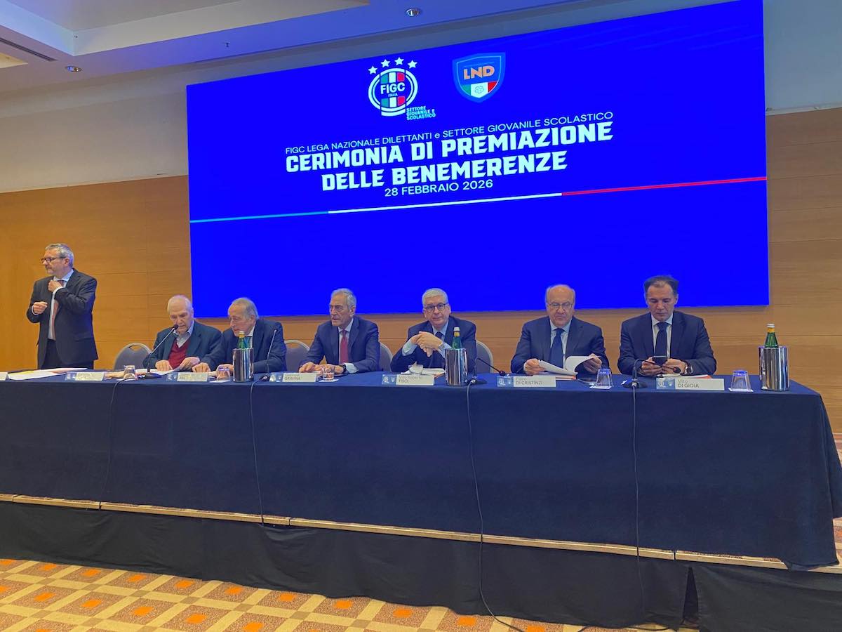 benemerenza lnd 28-02-2026