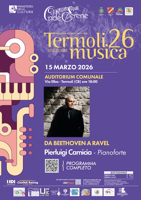 da beethoven a ravel 15 marzo 2026