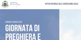 giornata preghiera 13 marzo 2026