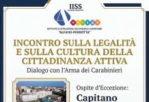 Educazione alla Legalità: gli studenti dell’Alfano‑Perrotta incontrano l’Arma dei Carabinieri incontro su legalità 16 marzo 2026