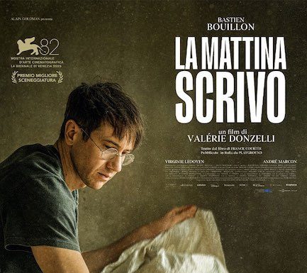 la mattina scrivo film