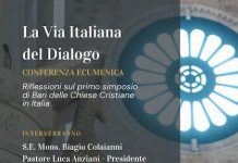 La “Via italiana del dialogo”: a Campobasso la presentazione del Patto tra le Chiese cristiane la via italiana del dialogo 18 marzo 2026
