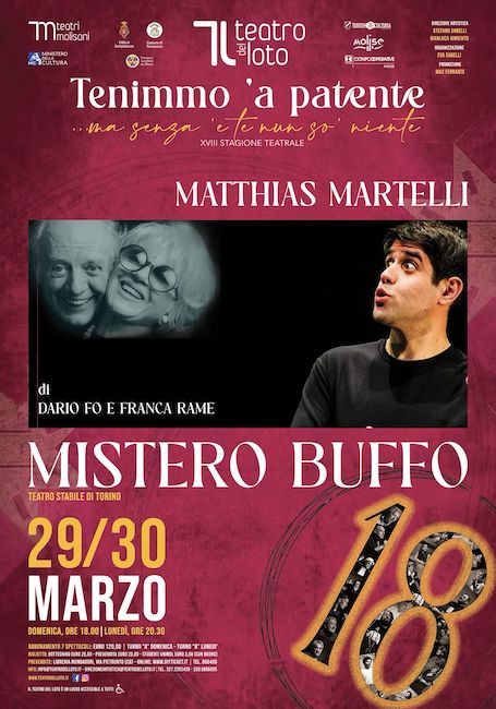 mistero buffo 28-29 marzo 2026